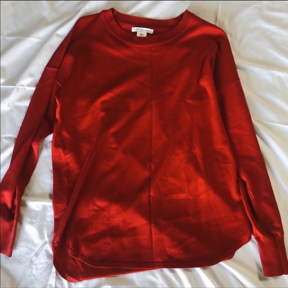 Max studio red top